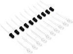 Hailege 20pcs 5mm 940nm LEDs Infrared Emitter and IR Receiver Diode for 5MM