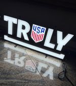 Truly Seltzer 24" USA LED Seltzer Beer Lighted Neon Bar Man Cave Sign-LED FIFA