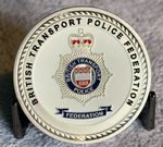 British Transport Police Federation EIIR Challenge Coin - 40mm