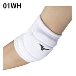 Mizuno Japan Volleyball Elbow Supporter with Pad 1pcs V2MYA100 White New