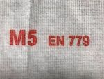 Spraybooth roof air intake filter tacky with scrim back premium M5 EN779 (F5)