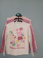set of three peppa pig long sleeved tops