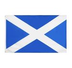 Scotland St. Andrew's Cross Flag  5FTX3FT LARGE – Scottish Saltire Banner Flag