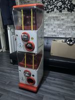 Vending machines for toy capsules. Two-head and three-head sizes. Mechanical