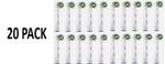 Oral-B Cross Action Electric Toothbrush Heads - 20 pack White