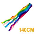Colorful Polyester WindSock Flag for Festivals and Camping 70/140cm Length