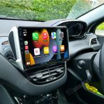 For Peugeot 2008 208 2013-2019 10" Car Stereo Radio Apple Carplay Android 15 GPS