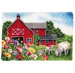 Large Sheep on Farm Latch Hook Rug Kit NEW 102x69cm
