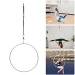 Aerial Hoop Kit Aerial Hoop Aerial Dance Circus Ring for Yoga Acrobatics Gymna