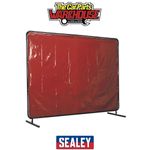 Sealey SSP993 Workshop Welding Curtain & Frame to EN ISO 25980:2014 2.4 x