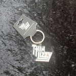 THIN LIZZY - STACKED LOGO  METAL KEYCHAIN  OFFICIAL BAND MERCH