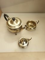 Vintage Silver Plated Condiment Set - For Repair/Restoration