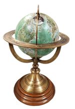 World Globe Brass Armillary Tabletop Marine Sphere Vintage Table decorative Gift