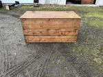 Vintage Rustic Vintage Pine Chest / Pine Trunk / Pine Box