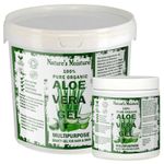 Aloe Vera Gel 100% Pure Natural Organic Multipurpose Soothing Hair & Skin Care