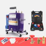 Auto Air Conditioning Vacuum Pump Tyre Pumping Refrigerant Filling Maintenance