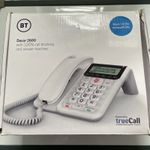 Landline BT Decor 2600 v2 Corded Telephone with  Large Big Buttons Easy Use FAST