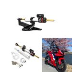 Steering Damper Stabilizer Bracket Kit For Honda CBR600RR CBR 600RR 2005-2006