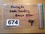 Vintage Stanley 50 Plane Depth Beading Gauge Screw Old Woodworking Hand Tools