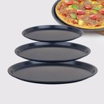 3X 9" 10" 11" Non Stick Pizza Pan Tray Baking Round Oven Tray Crisper Pizza Pan