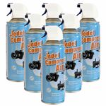 400ML COMPRESSED AIR CAN SPRAY DUSTER MULTI PURPOSE CLEANER LAPTOP KEYBOARD LOT