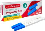 Early Detection Pregnancy Test Kit 2 Pack Midstream Digital Style Fast Result