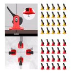 20Pcs Tile Leveling System Floor Wall Construction Tools Flat Ceramic Tile