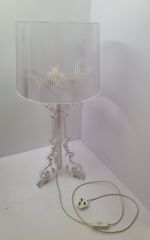 Genuine Italian Kartell Bourgie Table Lamp. Height 77cm.
