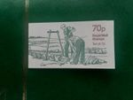 GB 1978 70p Folded Booklet Dry Stone Walling SG FD4B Unmounted Mint