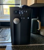 Optimal Hydration 4L Hot & Cold Countertop Water Dispenser, Temp Display, Black