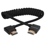 Kondor Blue Right Angle Full HDMI Cable for On-Camera Monitors 12"-24"