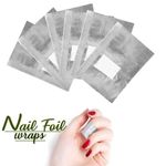 100 NAIL FOIL GEL WRAPS ART SOAK OFF ACRYLIC REMOVAL NO ACETONE POLISH REMOVER