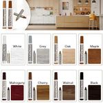 Wood & Laminate Floor Repair Wax Kit for Furniture Chips and Scratches