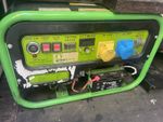 Greengear GG-3000UK LPG/Propane Generator 3.0kW 230V Electric Start 115V