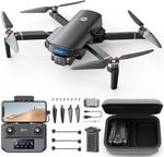 Holy Stone HS360S GPS Drone with 4K Camera for 14.1 x 9.4 x 5.6 cm, Black