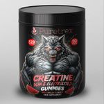 Creatine Gummies 5000mg with BCAA & Electrolytes 5G Watermelon Flavour 120 Count