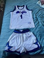 Vintage 90s Champion NBA Orlando Magic Anfernee "Penny" Hardaway Jersey & Shorts