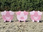 Pig Show Jump Fillers - Horse Jumps