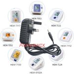 power adapter DC 6V for Omron HEM-7201 7121 7120 M2 Basic Blood Pressure Monitor