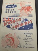 GREAT BRITAIN V AUSTRALIA 1ST ASHES TEST MATCH @ LEEDS 4TH OCTOBER 1952
