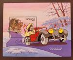 Tanzania 1990/ Cars and Walt Disney Characters from Disney Films /1v ms