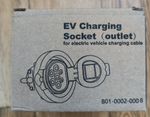 Type 2 EV Charging Socket Outlet IEC 62196-2 32A 3 Phase EVSC003-3P NEW
