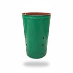 Garden Waste Incinerator 200L Steel Fire Bin Leaf Paper Wood