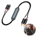 Ground Loop Isolator RCA Noise Filter for Car Audio Hum Eliminator from Home