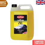 CarPlan POL102 Car Wash Shampoo and Wax Protective Layer 5L Ph Neutral 5 Litre