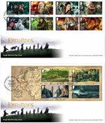 GB 2026 LORD OF THE RINGS First Day Covers Pair, Rings End postmark, 20/03/2026