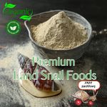 Giant African Land Snail Food PREMIUM BLEND Protein Garden Snails ORGANIC