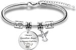Dad Memorial Bracelet - Guardian Angel in Heaven Dad Loss Gift