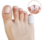 2 pcs Toe Silicone Protector Pain Gel Cap Relief Cover Sleeve Corn Blister Foot