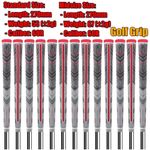 1-13PCS Golf Grips MCC Plus 4+ Rubber Golf Club Grips Grip 60R Standard Midsize